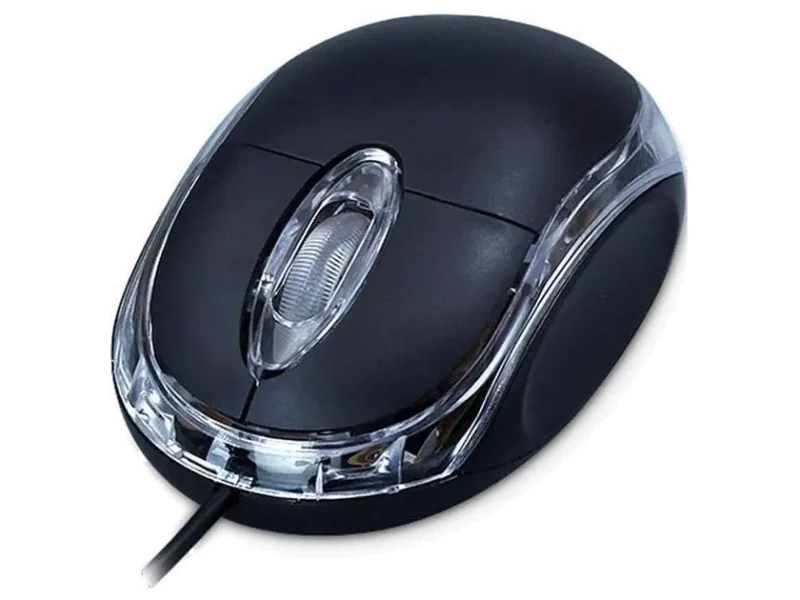 NKL Stylish USB Wired Gaming Mouse With Lights for Computer 121 Wired Ambidextrous Optical Gaming Mouse