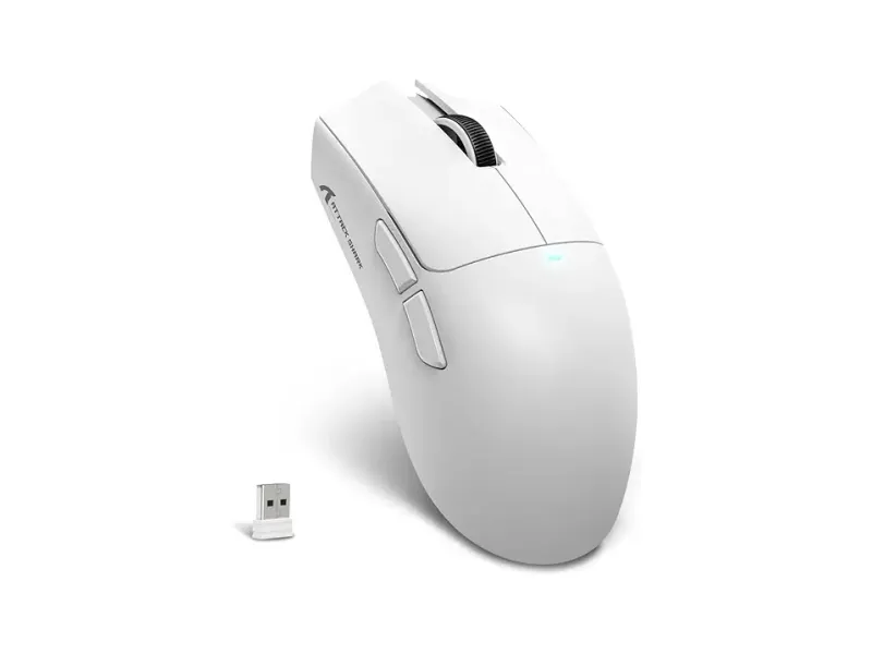Attack Shark X11SE Ultra-Light Wireless Gaming Mouse, Tri-Mode-2.4G/USB-C Wired/BT, PixArt PAW3311 Gaming Sensor, 22KDPI, 5 Programmable Buttons for Laptop, PC, Mac Gamer (White)
