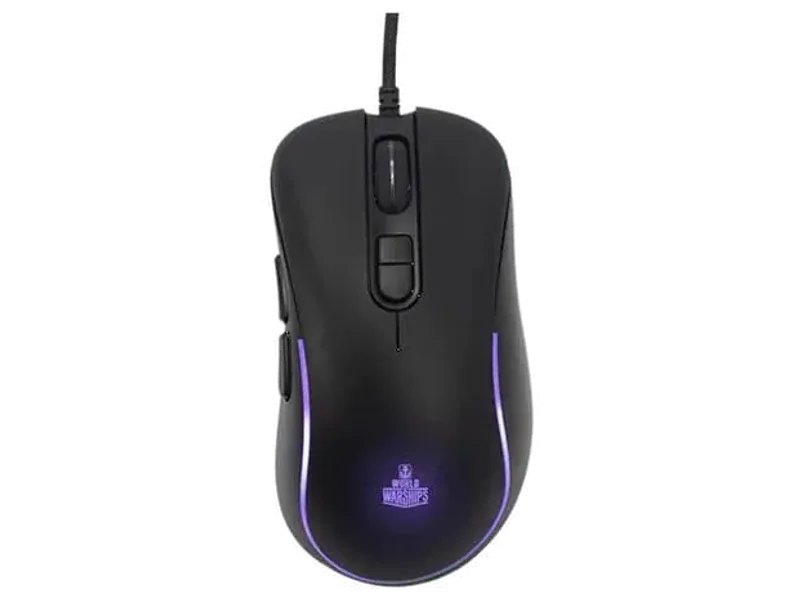ANT ESPORTS GM270W Optical Wired Ergonomic Gaming Mouse ( GM270W ) (3200DPI / 7 Macro Button ) ( Black )