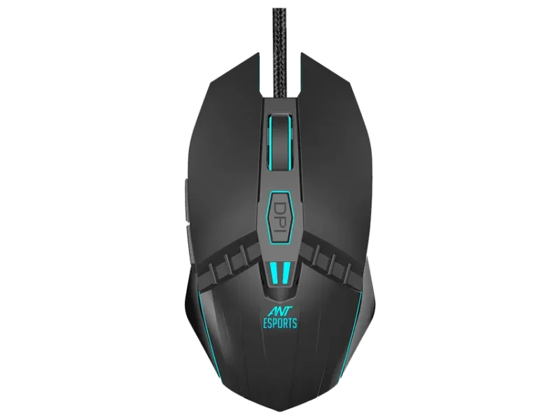 ANT Esports GM50 Wired Optical Gaming Mouse - Black