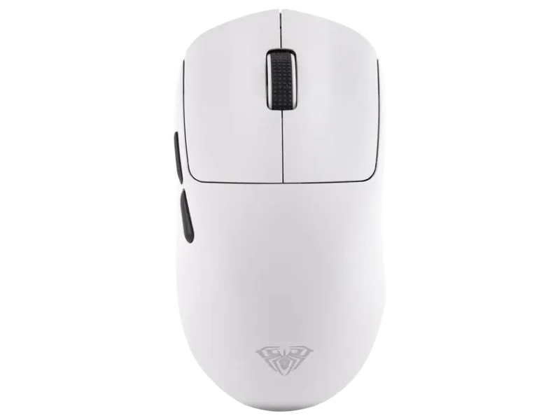 AULA SC800 TRI-MODE(2.4GHZ/BT/WIRED) ULTRA-LIGHTWEIGHT GAMING MOUSE | 37GRAMS, ADJUSTABLE 26000 DPI, PAW3395 SENSOR, 8000 POLLING RATE, ULTRA-PRECISE & DURABLE FOR GAMING & OFFICE USE | WHITE (SC800W)