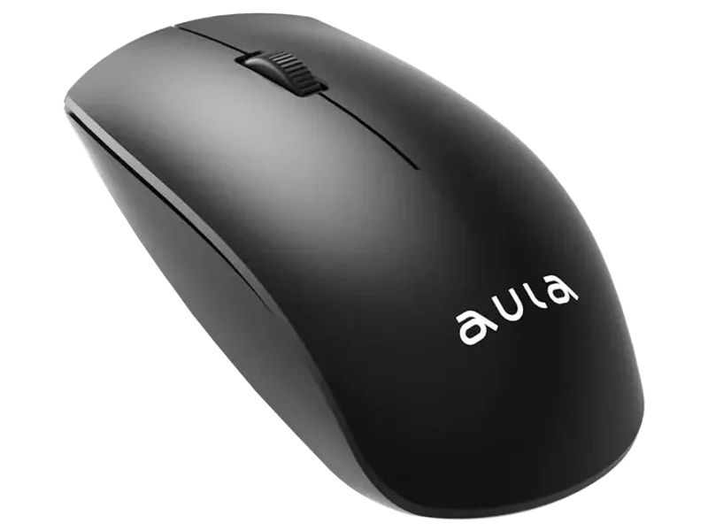 AULA WIRELESS COMPACT MOUSE (AM201, BLACK)