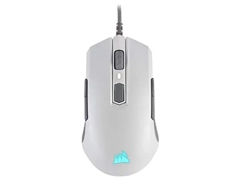 CORSAIR M55 Pro Wired Ambidextrous RGB Gaming Mouse ( CH-9308111-AP ) ( 12000DPI / 8 Macro Buttons ) ( White)