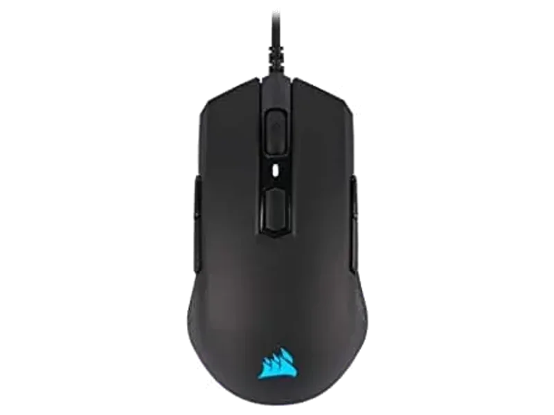 CORSAIR M55 Pro Wired Ambidextrous RGB Gaming Mouse ( M55 ) ( 12000DPI / 8 Macro Buttons ) ( Black)