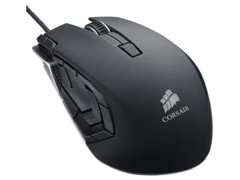 CORSAIR Vengeance M95 Wired Ergonomic Gaming Mouse ( CH-9000025-EU ) ( 8200DPI / 15 macro Buttons ) ( Gunmetal Black )