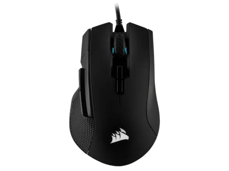 CORSAIR Ironclaw Wired Ergonomic Gaming Mouse ( CH-9307011-AP ) ( 18000DPI / 7 Macro Buttons )