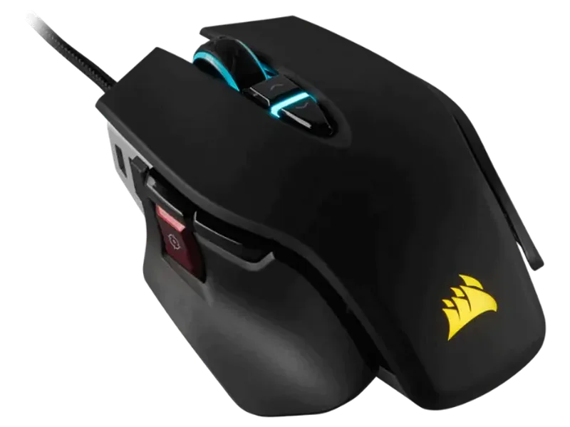 CORSAIR M65 Elite Tunable Wired Ambidextrous Gaming Mouse ( CH-9309011-AP ) ( 18000DPI / 8 macro Buttons ) ( Black )
