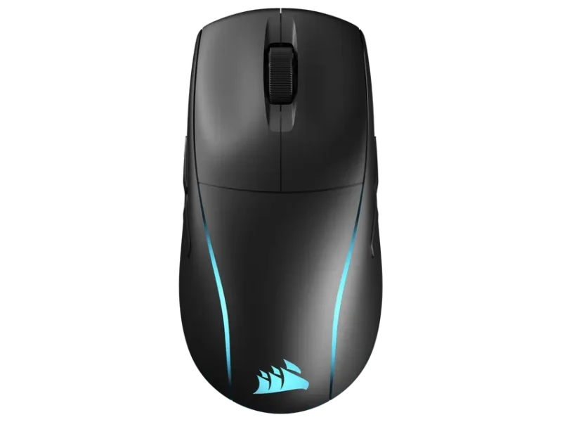 CORSAIR M75 RGB Lightweight Wireless ambidextrous Gaming Mouse ( Black ) ( 26000DPI / 6 Macro Buttons )
