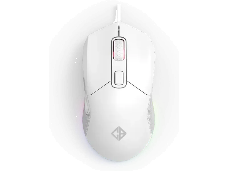 COSMIC BYTE FIRESTORM RGB (WHITE) GAMING MOUSE