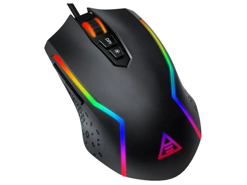 EKSA EM100 Wired Ambidextrous Optical Gaming Mouse