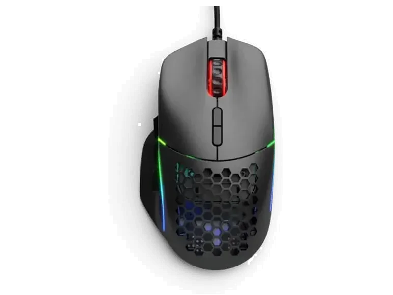 GLORIOUS Model I Wired Ergonomic Gaming Mouse ( GLO-MS-DM-MB ) ( 19000DPI / 9 Macro Buttons ) ( Matte Black )
