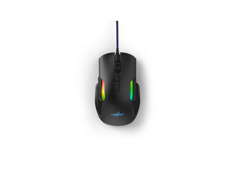 HAMA 186055 Reaper 600 Wired Ambidextrous Gaming Mouse ( 3200DPI / 8 Macro Buttons ) ( Black )