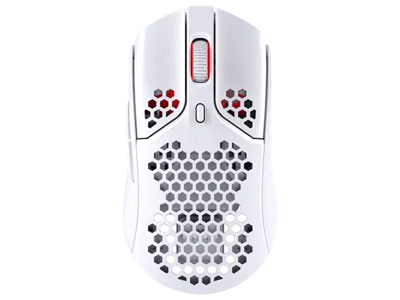 HYPERX Pulsefire Haste Wireless Ambidextrous Gaming Mouse ( 4P5D8AA ) ( 16000DPI / 6 Macro Buttons ) ( White )