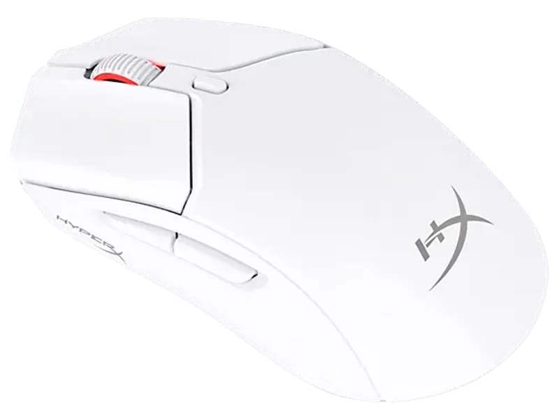 HYPERX Pulsefire Haste 2 Wireless + Bluetooth Ambidextrous Gaming Mouse ( 6N0A9AA ) ( 26000DPI / 6 Macro Buttons ) ( White )