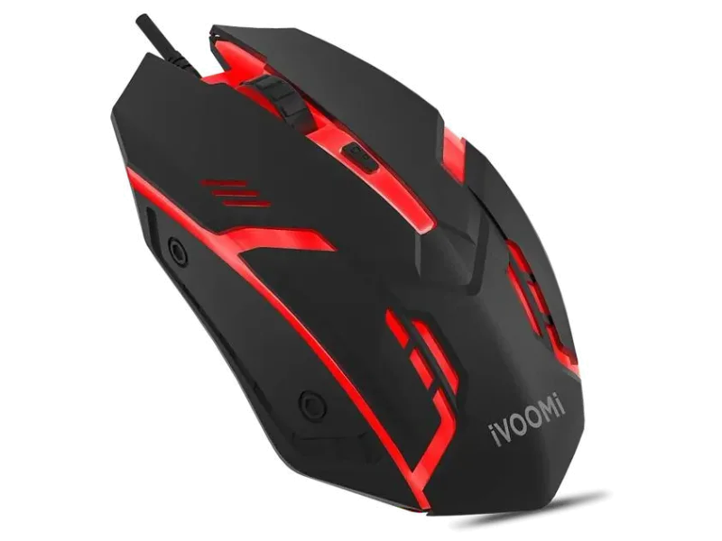 iVoomi Robot USB Wired Ergonomic Optical Gaming Mouse