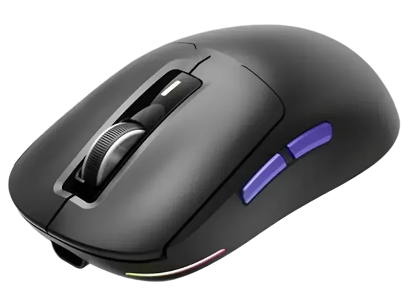 KREO Pegasus Ultra Light Wireless Ambidextrous Gaming Mouse ( 26000DPI / 6 macro Buttons ) ( Black)
