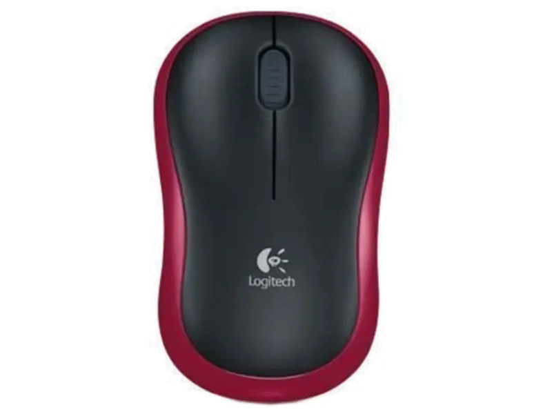 LOGITECH M185 Wireless Ambidextrous Gaming Mouse ( 910-002503 ) ( 1000DPI / 3 Macro Buttons ) ( Red )