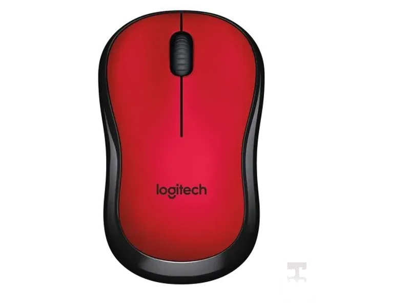 LOGITECH M221 Silent Wireless Ambidextrous Gaming Mouse ( 鈥?10-004884 ) ( 1000DPI / 3 Macro Button ) ( Red )