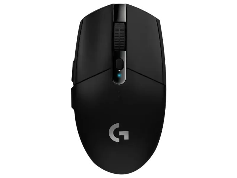 LOGITECH G304 Lightspeed Wireless Ambidextrous Gaming Mouse ( 910-005284 ) ( 12000DPI / 6 Macro Buttons ) ( Black )