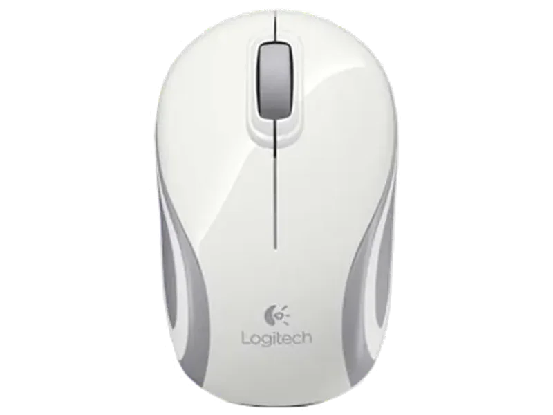 LOGITECH M187 Wireless Ambidextrous Gaming Mouse ( 910-005380 ) ( 1000DPI / 3 Macro Buttons ) ( White )