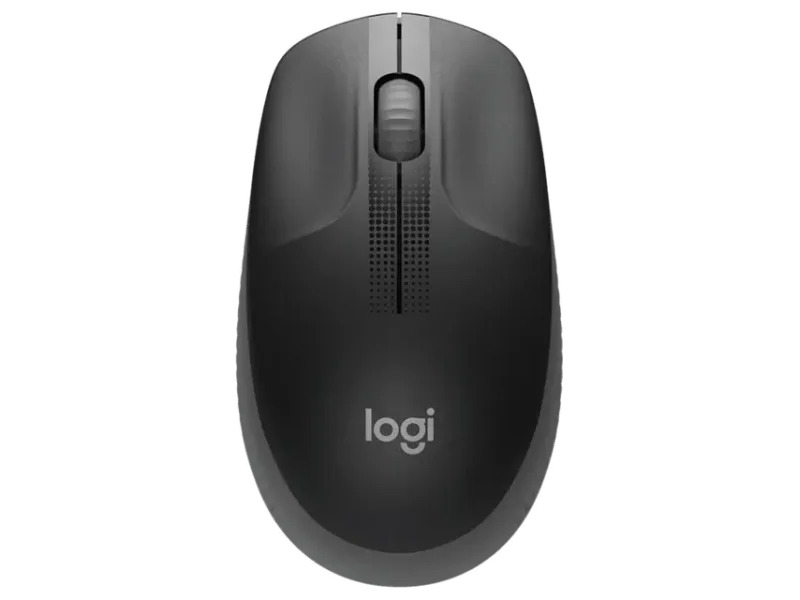 LOGITECH M191 Wireless Ambidextrous Gaming Mouse ( 910-005905 ) ( 1000DPI / 3 Macro Button ) ( Black )