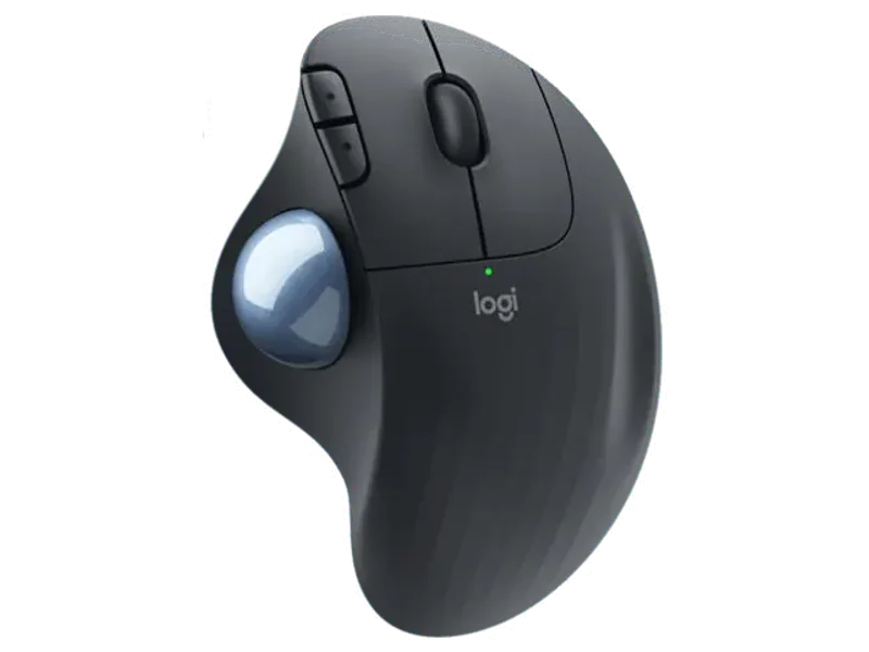 LOGITECH Ergo M575 Wireless Ergonomic Gaming Mouse ( 2000DPI / 5 Macro Buttons ) ( Graphite )