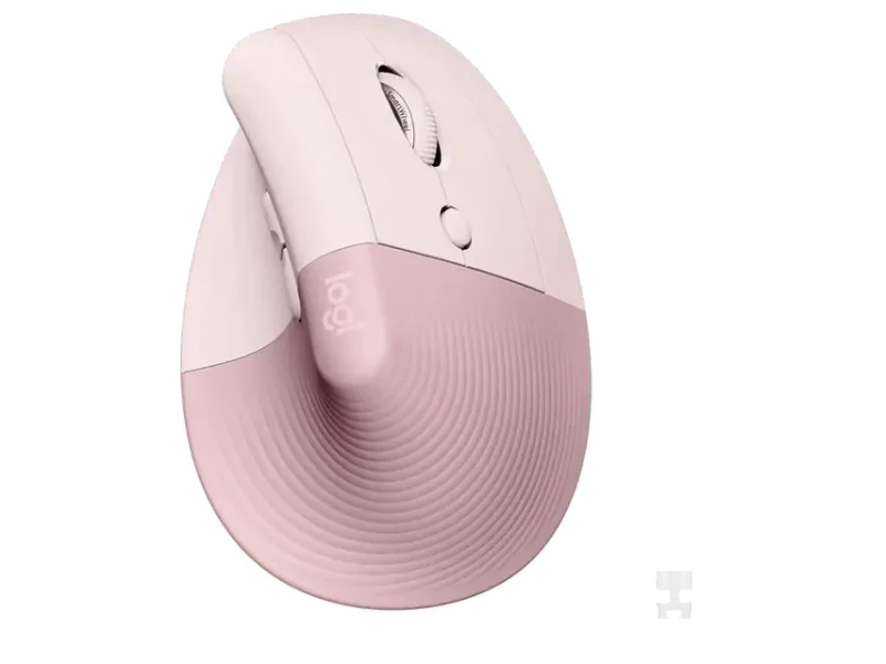 LOGITECH LIFT VERTICAL ERGONOMIC MOUSE WIRELESS ROSE/DARKROSE