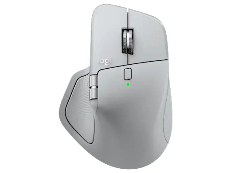 Logitech Master Series MX Master 4 Wireless Mouse Pale Gray