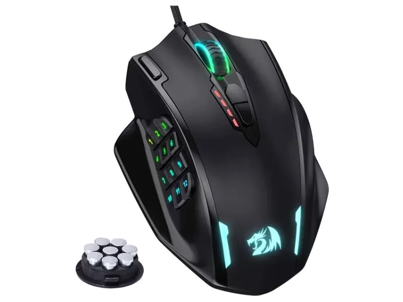 Redragon M908 RGB Wired Ambidextrous Optical Gaming Mouse