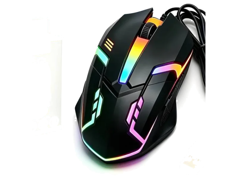 HMDMART HMD RGB Gaming Mouse03 Wired Ambidextrous Optical Gaming Mouse