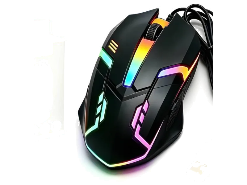 HMDMART HMD RGB Gaming Mouse19 Wired Ambidextrous Optical Gaming Mouse