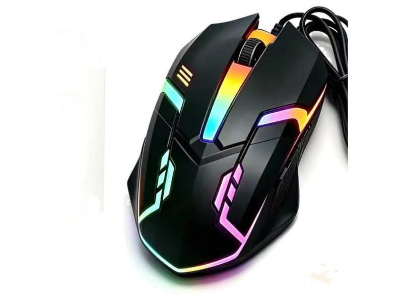 HMDMART HMD RGB Gaming Mouse21 Wired Ambidextrous Optical Gaming Mouse