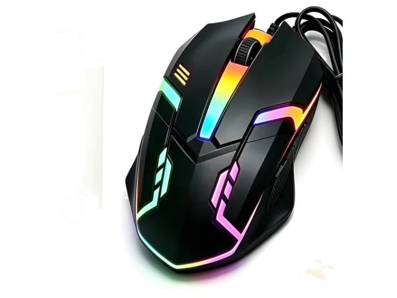 HMDMART HMD RGB Gaming Mouse32 Wired Ambidextrous Optical Gaming Mouse