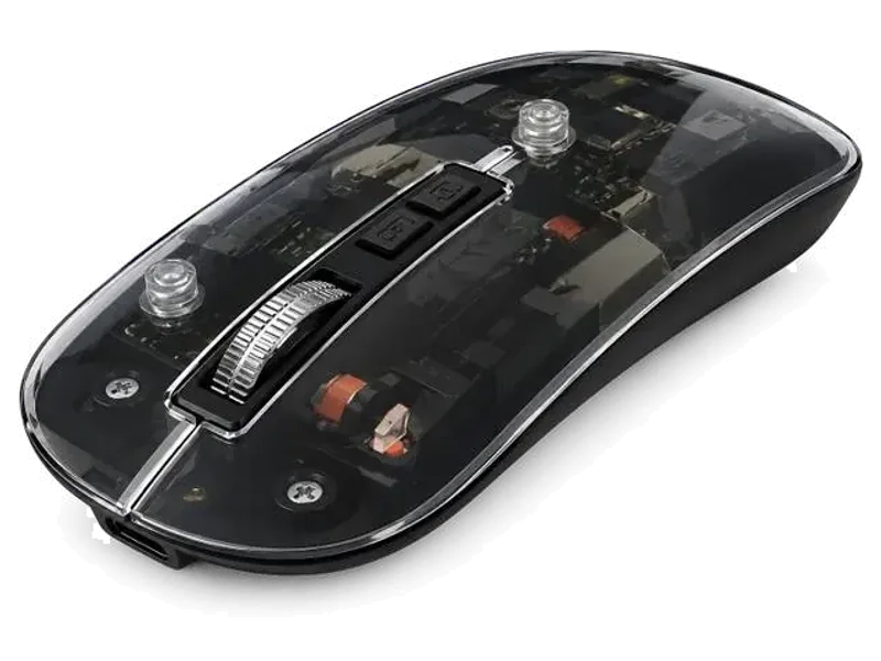 Flipkart SmartBuy Pureview Transparent MS038B Ambidextrous Optical Mouse