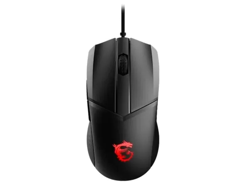 MSI Clutch GM41 Lightweight V2 Wired Ambidextrous Gaming Mouse ( CLUTCH-GM41-LIGHTWEIGHT-V2 ) ( 6400DPI / 6 Macro Button ) ( Black )