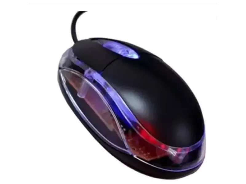 NKPR Stylish USB Wired Gaming Mouse With Lighting for Laptop, PC_NK12 Wired Ambidextrous Optical Gaming Mouse