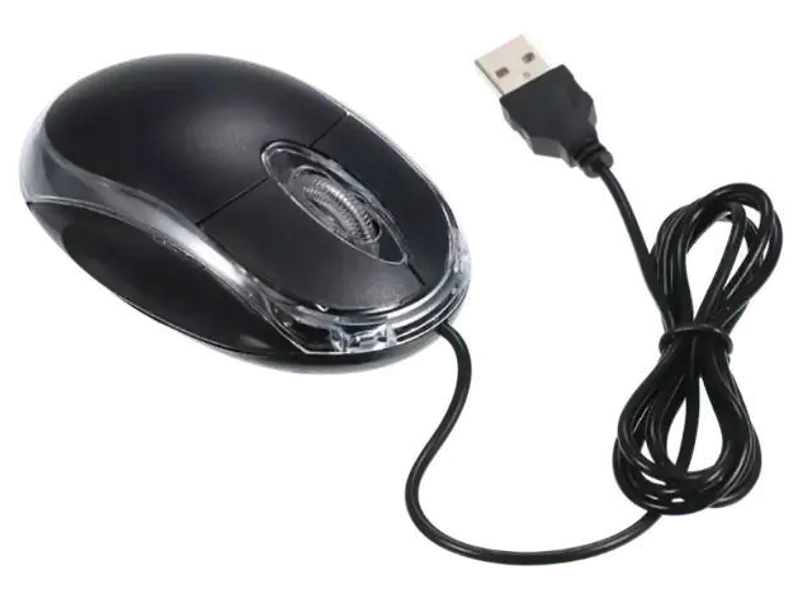 NKPR Stylish USB Wired Gaming Mouse With Lighting for Laptop, PC_NK55 Wired Ambidextrous Optical Gaming Mouse
