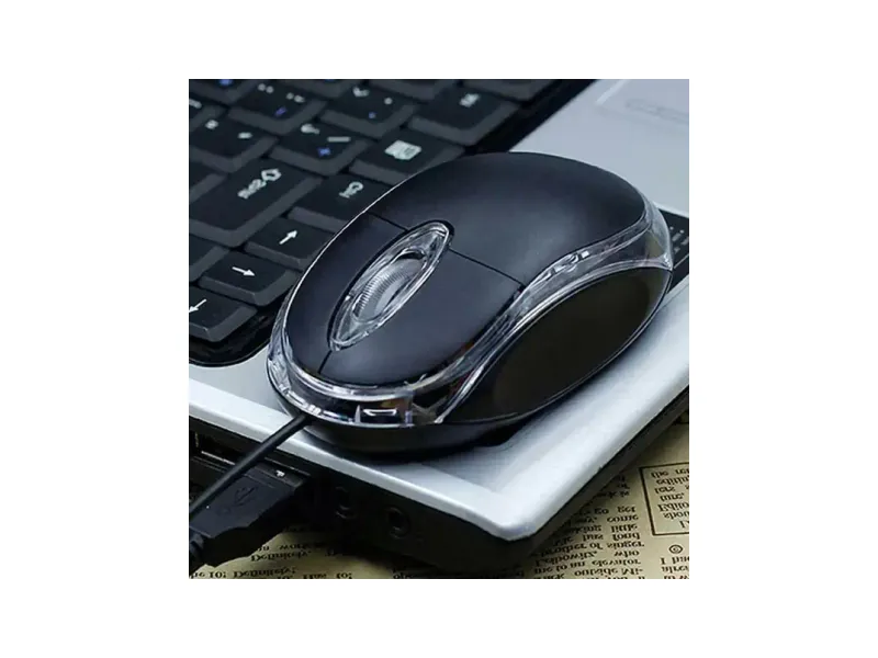 NKPR Stylish USB Wired Gaming Mouse With Lighting for Laptop, PC_NK64 Wired Ambidextrous Optical Gaming Mouse