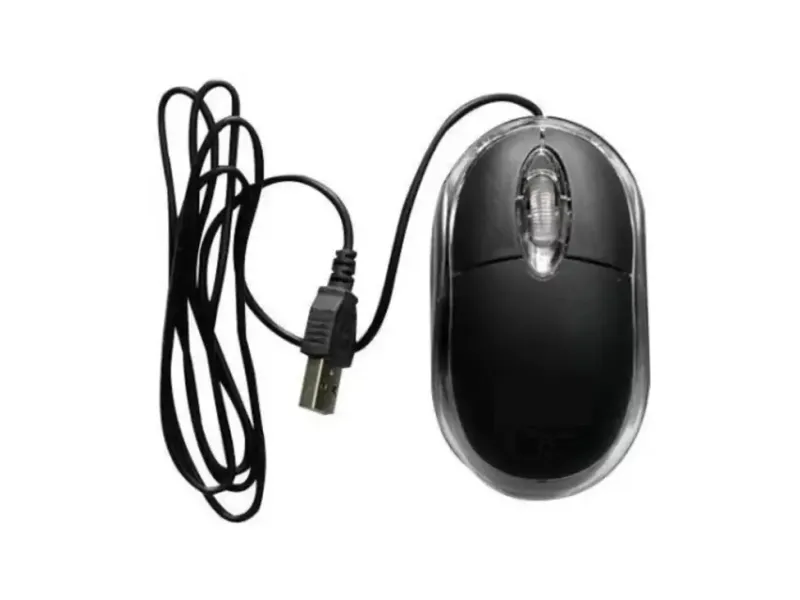 NPU Stylish USB Wired Gaming Mouse With Lighting For Laptop, PC_NP08 Wired Ambidextrous Optical Gaming Mouse