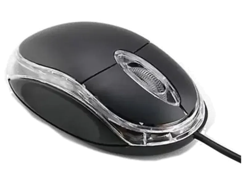 NPU Stylish USB Wired Gaming Mouse With Lighting For Laptop, PC_NP15 Wired Ambidextrous Optical Gaming Mouse