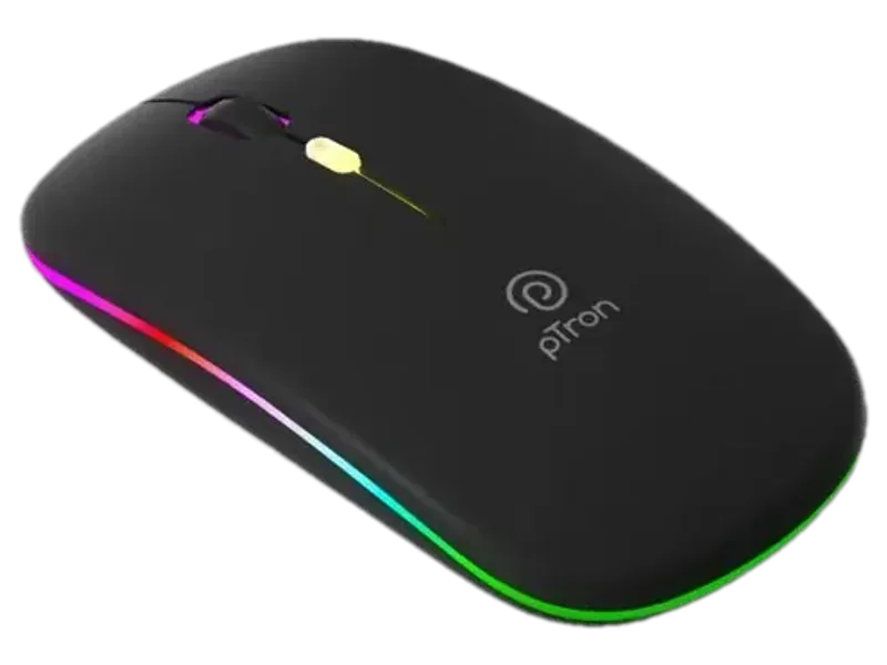 pTron Flick M1 Ambidextrous Optical Mouse High Precision,4 Buttons, Plug&Play