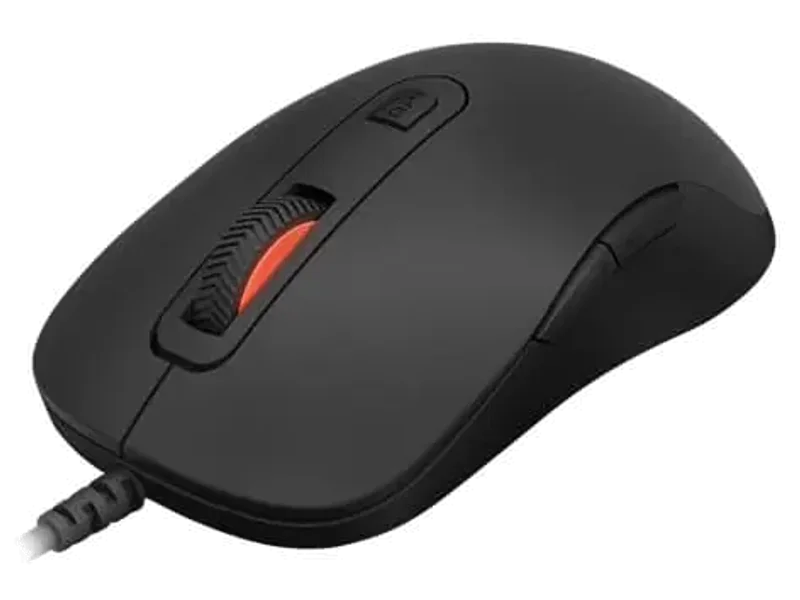 RAPOO V22 RGB Wired Ergonomic Gaming Mouse ( V22) ( 30000DPI / 7 Macro Button ) ( Black )
