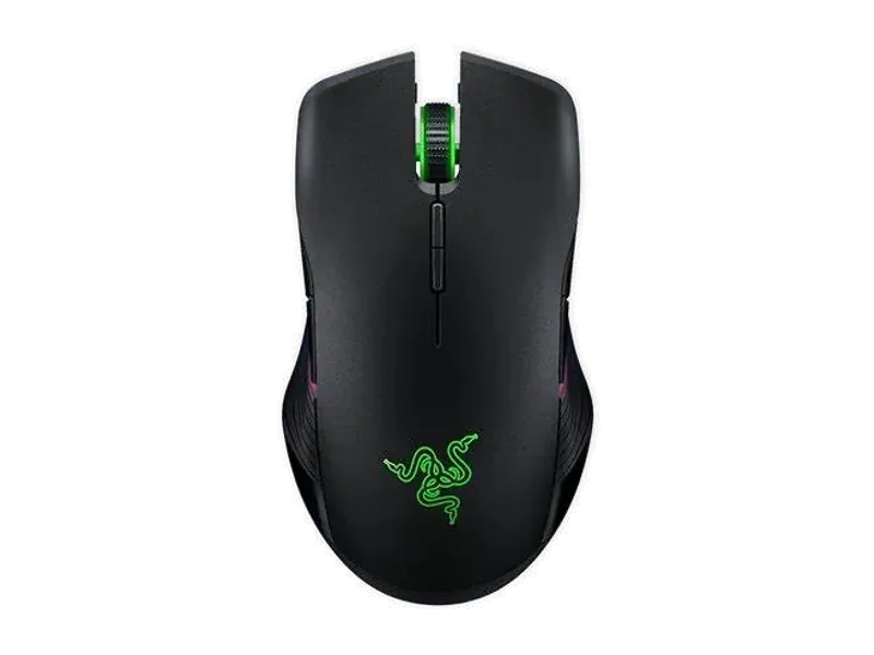 RAZER Lancehead Wireless Ambidextrous Gaming Mouse ( RZ01-02120100-R3A1) (16000DPI / 7 Macro Button ) ( Black )