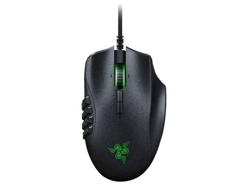 RAZER NAGA Trinity Wired Ergonomic Gaming Mouse ( RZ01-02410100-R3M1 ) ( 16000DPI / 19 Macro Button ) ( Black )