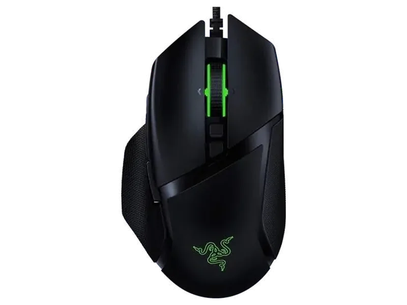 RAZER Basilisk V2 Wired Ergonomic Gaming Mouse ( RZ01-03160100-R3M1 ) ( 20000DPI / 11 Macro Button ) ( Black )