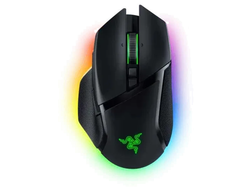 RAZER Basilisk V3 Pro Wireless Ergonomic Gaming Mouse ( RZ01-04620100-R3A1 ) ( 30000DPI / 11 Macro Buttom ) ( Black )