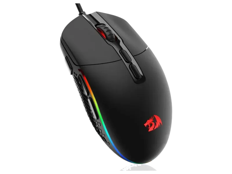 REDRAGON Invader M719 Wired Ergonomic Gaming Mouse ( M719 ) ( 10000DPI / 7 Macro Button ) ( Black )