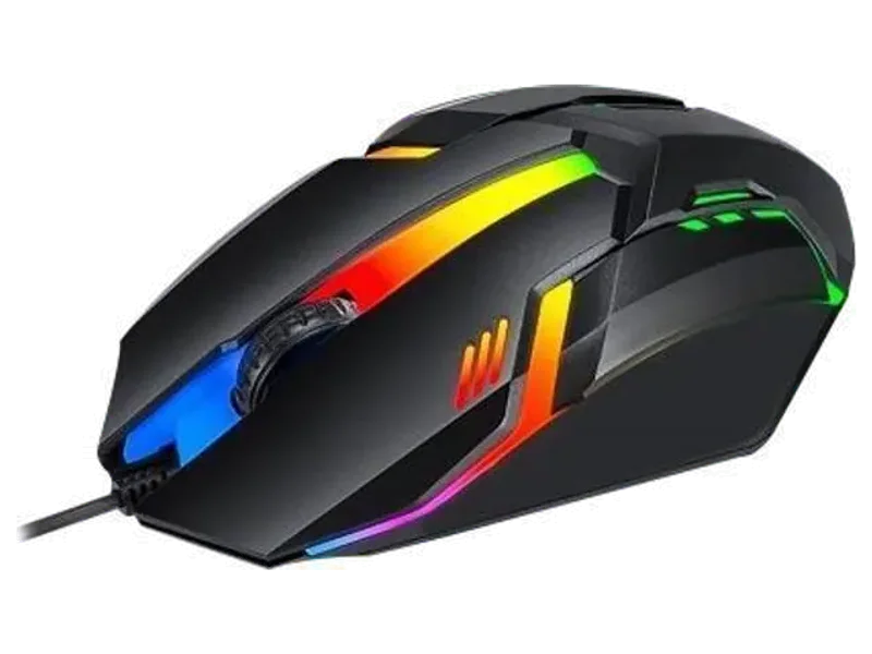 RMT Entwino 7 Color RGB Wired Gaming Mouse Wired Ergonomic Optical Gaming Mouse