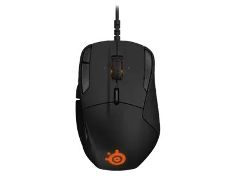 STEELSERIES Rival 500 Wired Ergonomic Gaming Mouse ( RIVAL-500) ( 16000DPI / 15 Macro Button ) ( Black )