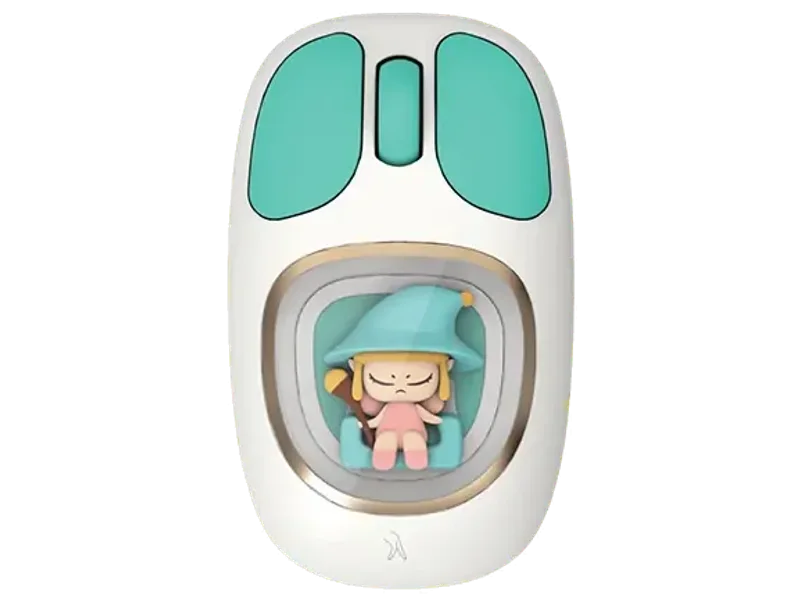 Fingers CuteClicks WB4 Wireless White Mouse